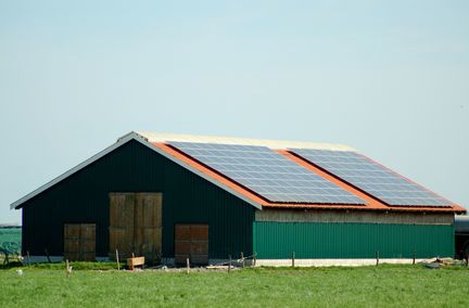 Bâtiment agricole photovoltaïque