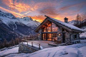 Un chalet à la montagne : la case n°2 de votre calendrier...