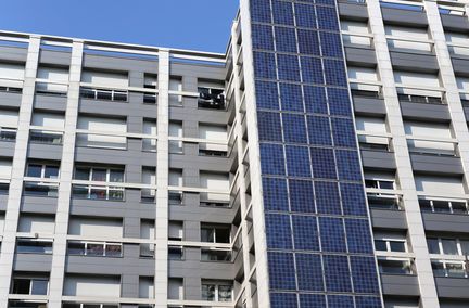 Panneau solaire copropriété