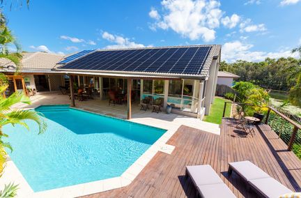 Panneau solaire pour chauffer une piscine